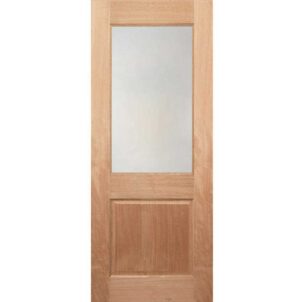 Colonial 2 Panel Glass Top