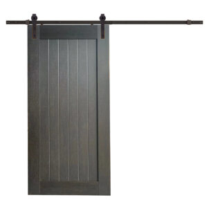 Black Rose Plank Barn Door