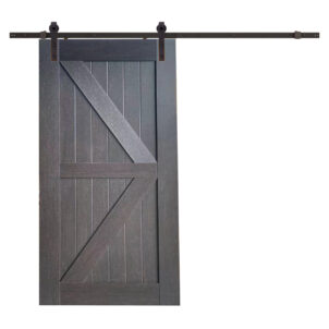 Black Rose K Brace Barn Door