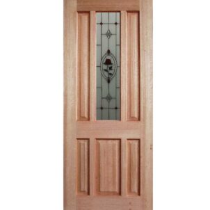 Colonial-5-Panel-1-Lite-rose-jewel