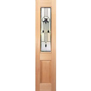 Colonial4PanelGlassTop-2D-BK-sidelight
