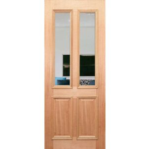 Colonial 4 Panel Glass Top