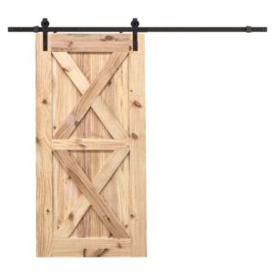 Double X Brace Barn Door
