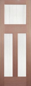 Bungalow 2 Panel Full Lite