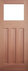 Bungalow 3 Panel Glass Top