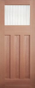 Bungalow 3 Panel Glass Top