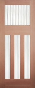 Bungalow 3 Panel Full Lite