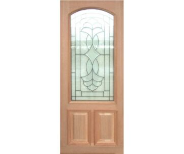 Triple Glazed Lead Light Doors With Heavy Moulding