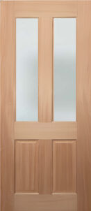 Colonial 4 Panel Glass Top