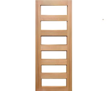 Horizontal 6 Lite Large Glass