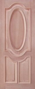3 Panel Oval Top
