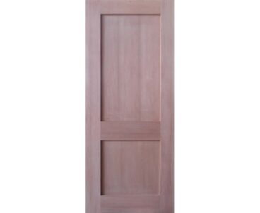 2 Panel Shaker Door Timber Finish