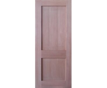 2 Panel Shaker Door Timber Finish