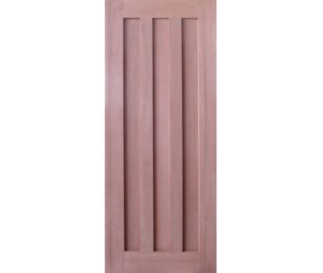 Vertical 3 Panel Shaker Door Timber Finish