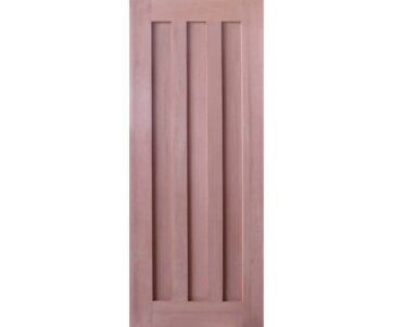Vertical 3 Panel Shaker Door Timber Finish