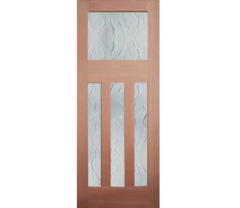 Bungalow 3 Panel Full Lite