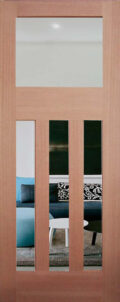 Bungalow 3 Panel Full Lite